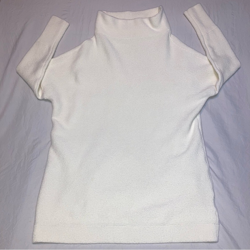 Free People Ottoman Slouchy Mock Neck Tunic Sweater Size Small